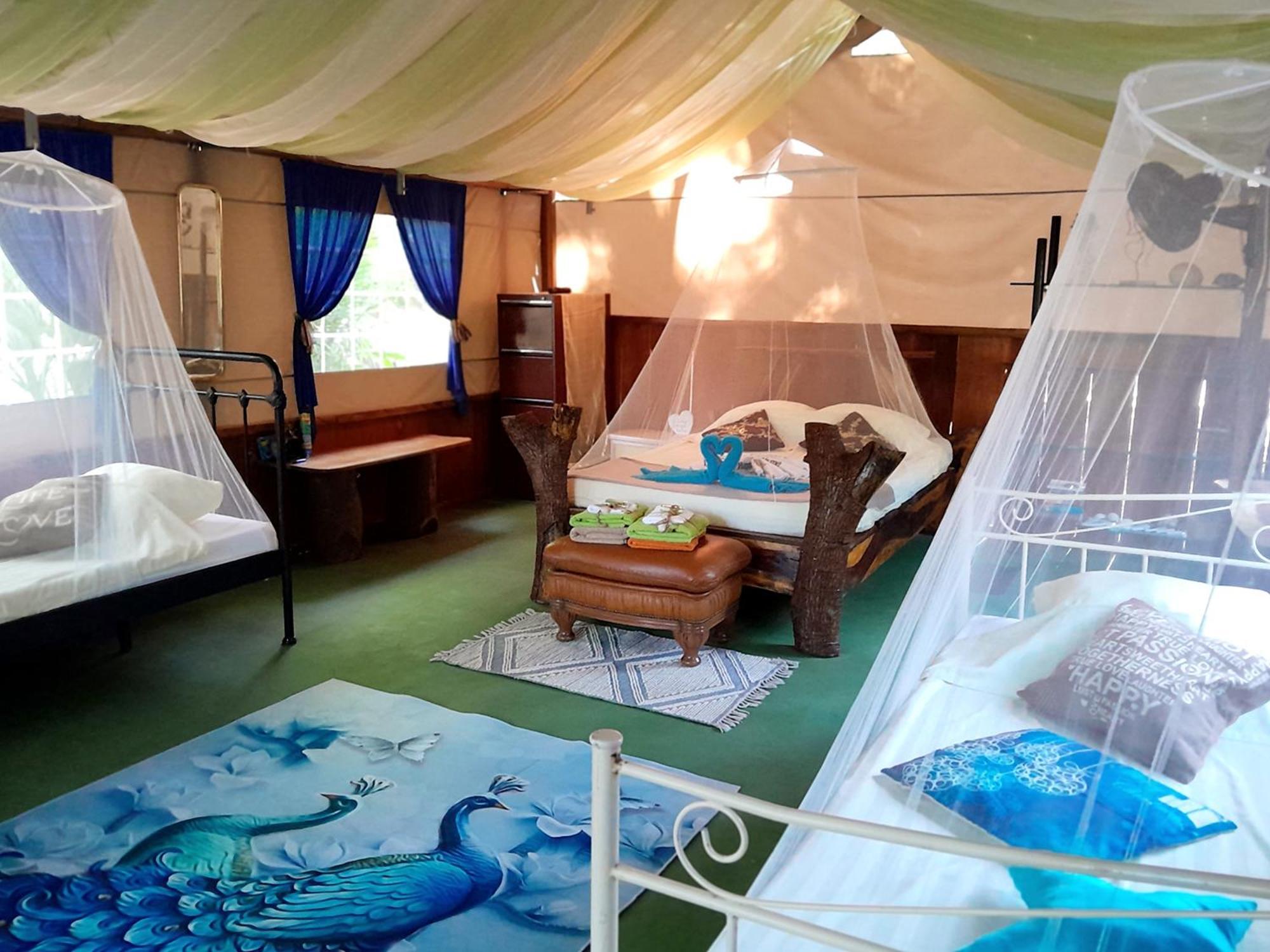 Fully Furnished Family Jungle Tent, Latino Glamping Paquera Hotel Ngoại thất bức ảnh