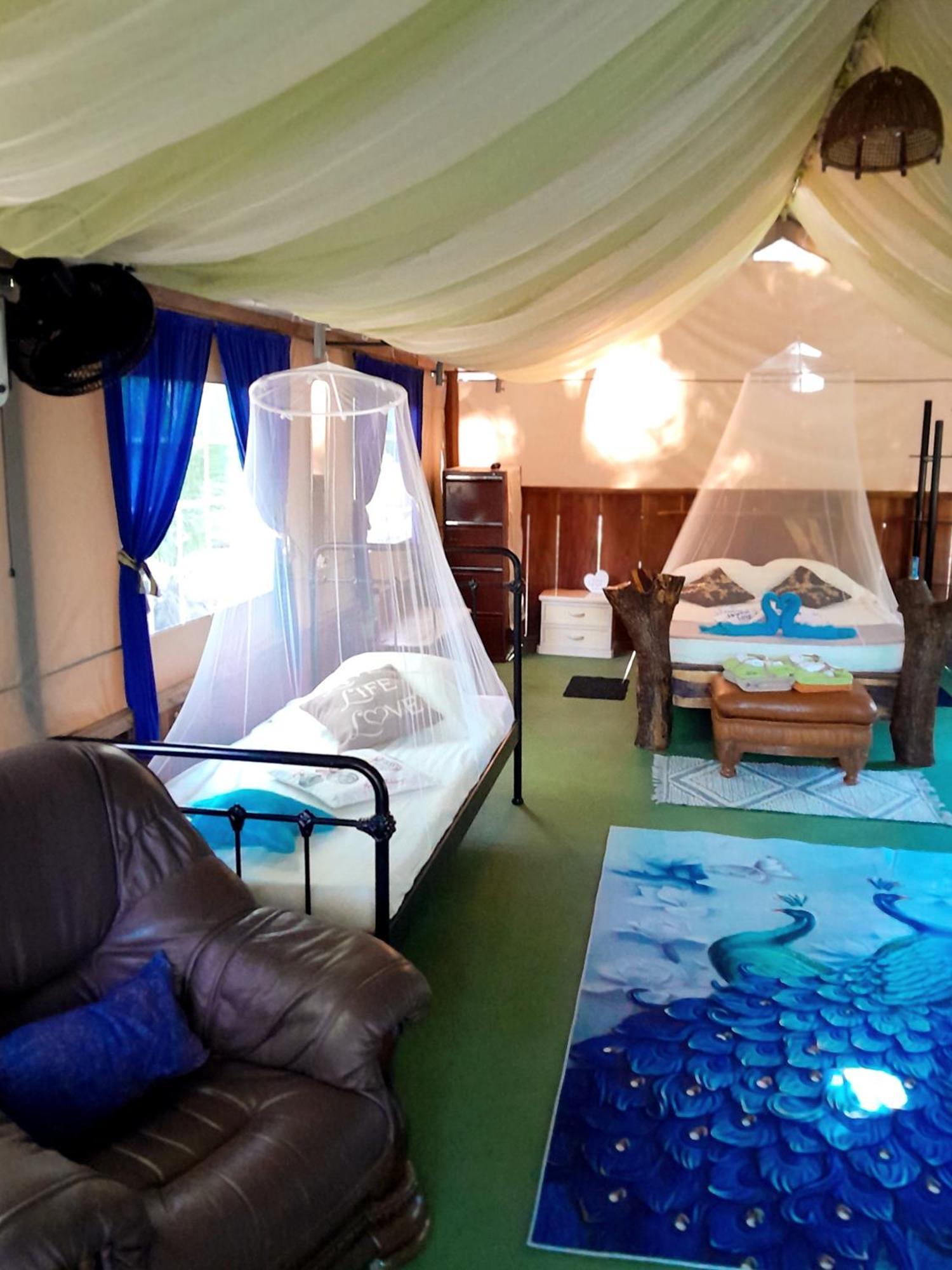 Fully Furnished Family Jungle Tent, Latino Glamping Paquera Hotel Ngoại thất bức ảnh