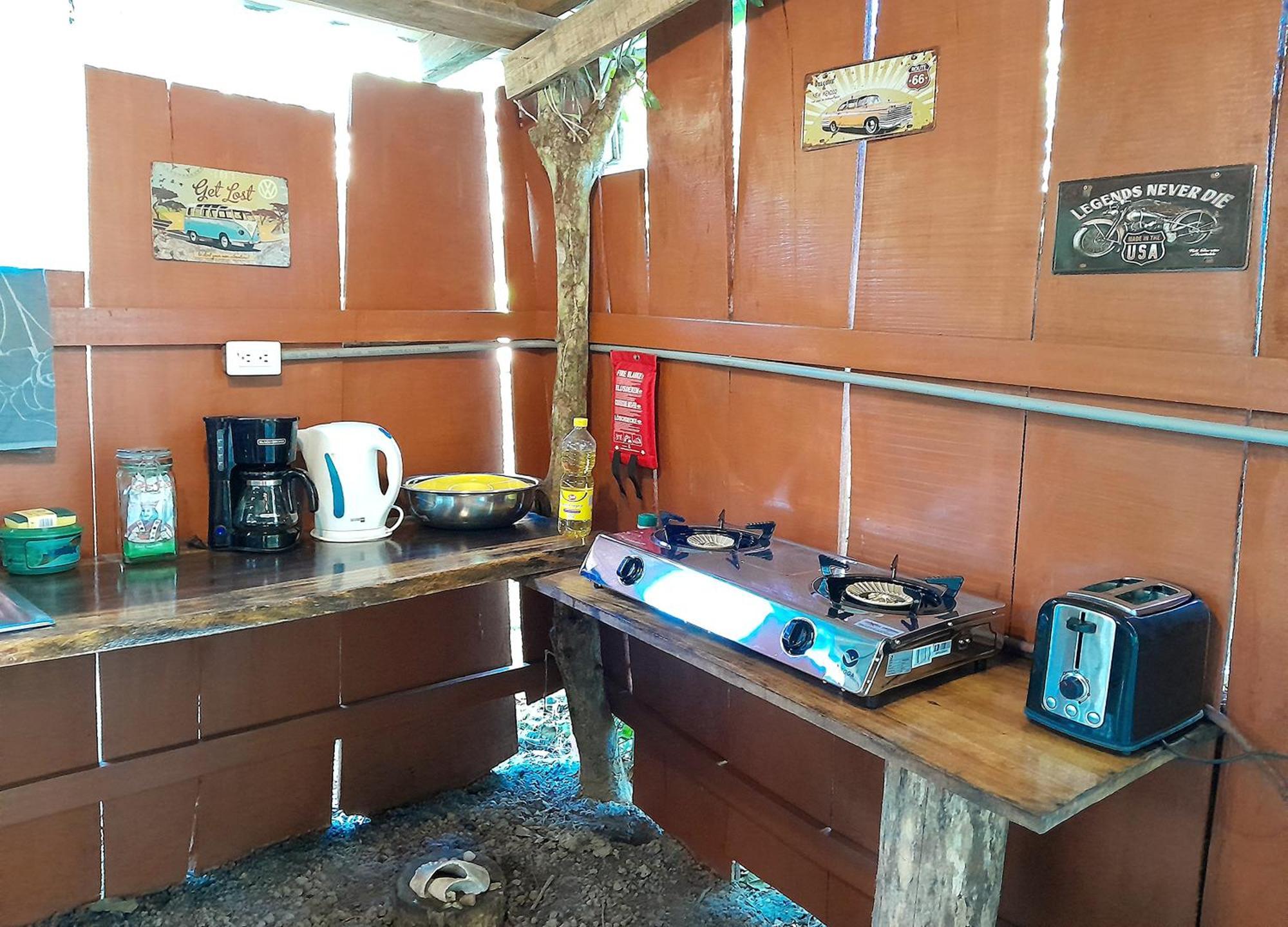 Fully Furnished Family Jungle Tent, Latino Glamping Paquera Ngoại thất bức ảnh