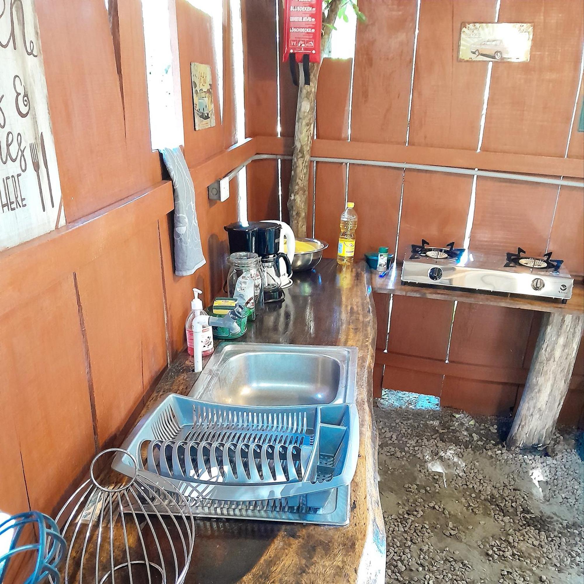 Fully Furnished Family Jungle Tent, Latino Glamping Paquera Ngoại thất bức ảnh