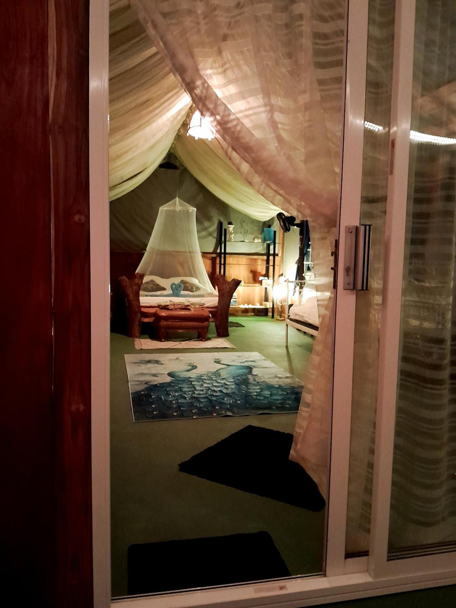 Fully Furnished Family Jungle Tent, Latino Glamping Paquera Hotel Ngoại thất bức ảnh